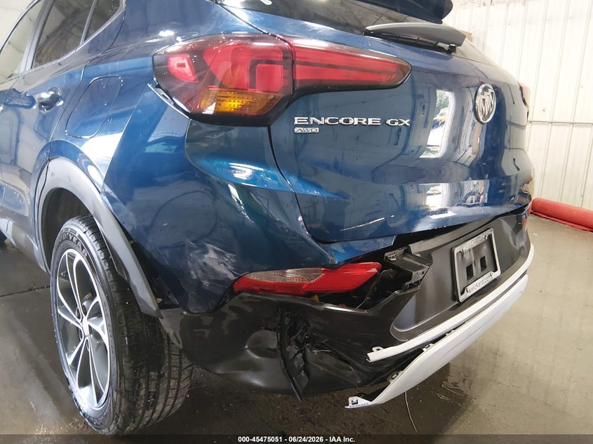 2020 Buick Encore gx VIN KL4MMESL0LB101830 IAAI salvage auction — REAR END, Salvage Title, sold $2,550 on 2026-07-16 (photo 6)