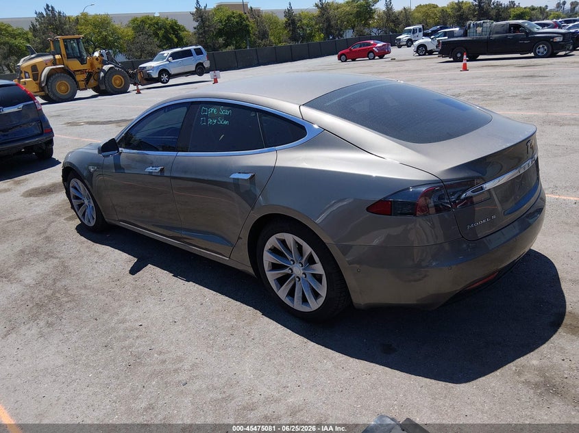 2016 Tesla Model s VIN 5YJSA1E23GF142392 IAAI salvage auction — FRONT END, Salvage (California), sold $4,750 on 2026-07-19 (photo 3)