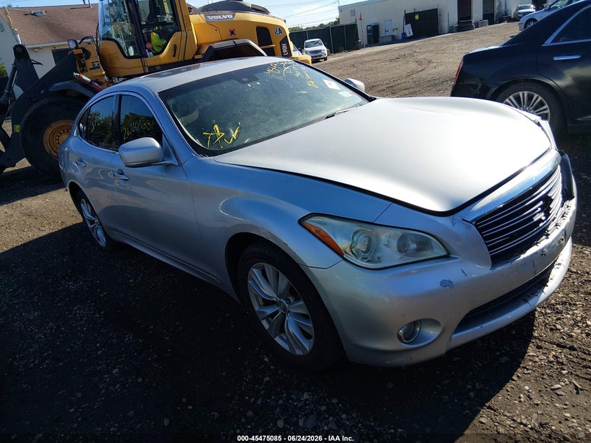 2011 Infiniti M37 VIN JN1BY1ARXBM374053 IAAI salvage auction — FRONT END, Bill Of Sale (New York), sold $25 on 2026-07-21 (photo 1)