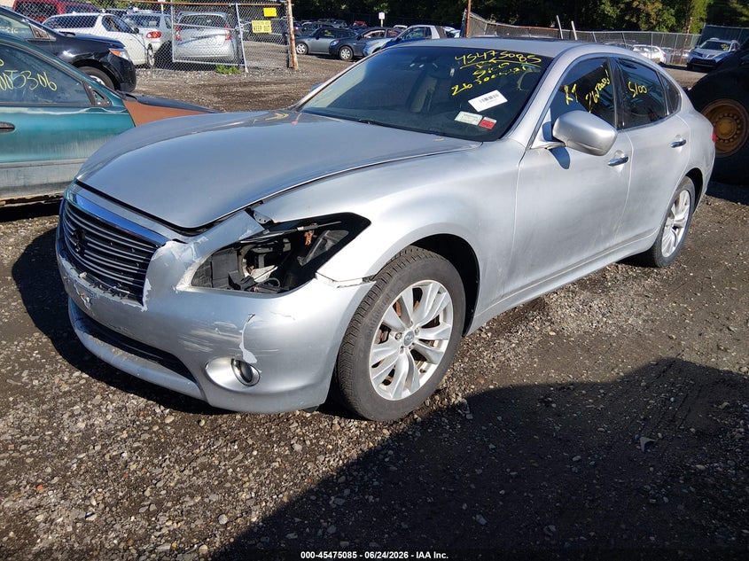 2011 Infiniti M37 VIN JN1BY1ARXBM374053 IAAI salvage auction — FRONT END, Bill Of Sale (New York), sold $25 on 2026-07-21 (photo 2)