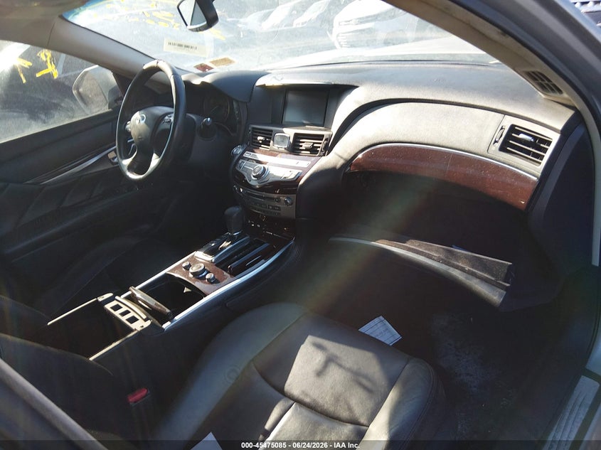 2011 Infiniti M37 VIN JN1BY1ARXBM374053 IAAI salvage auction — FRONT END, Bill Of Sale (New York), sold $25 on 2026-07-21 (photo 5)
