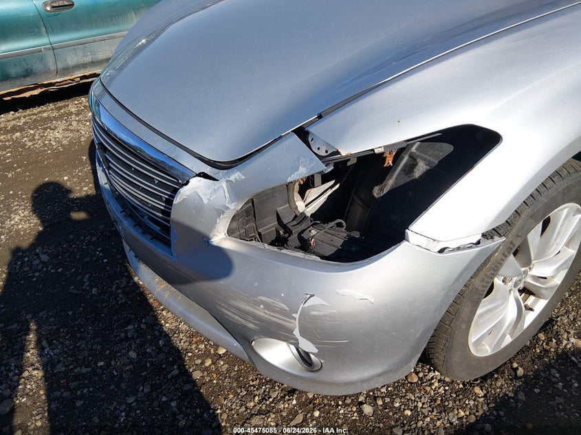 2011 Infiniti M37 VIN JN1BY1ARXBM374053 IAAI salvage auction — FRONT END, Bill Of Sale (New York), sold $25 on 2026-07-21 (photo 6)
