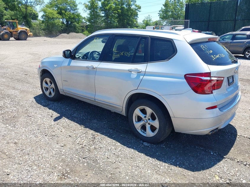 2011 BMW X3 VIN 5UXWX5C52BL700936 IAAI salvage auction — FRONT & REAR, Bill Of Sale (New York), sold $25 on 2026-07-28 (photo 3)