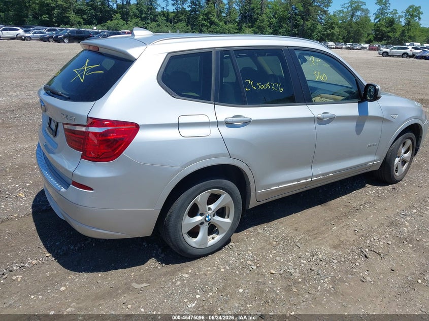 2011 BMW X3 VIN 5UXWX5C52BL700936 IAAI salvage auction — FRONT & REAR, Bill Of Sale (New York), sold $25 on 2026-07-28 (photo 4)