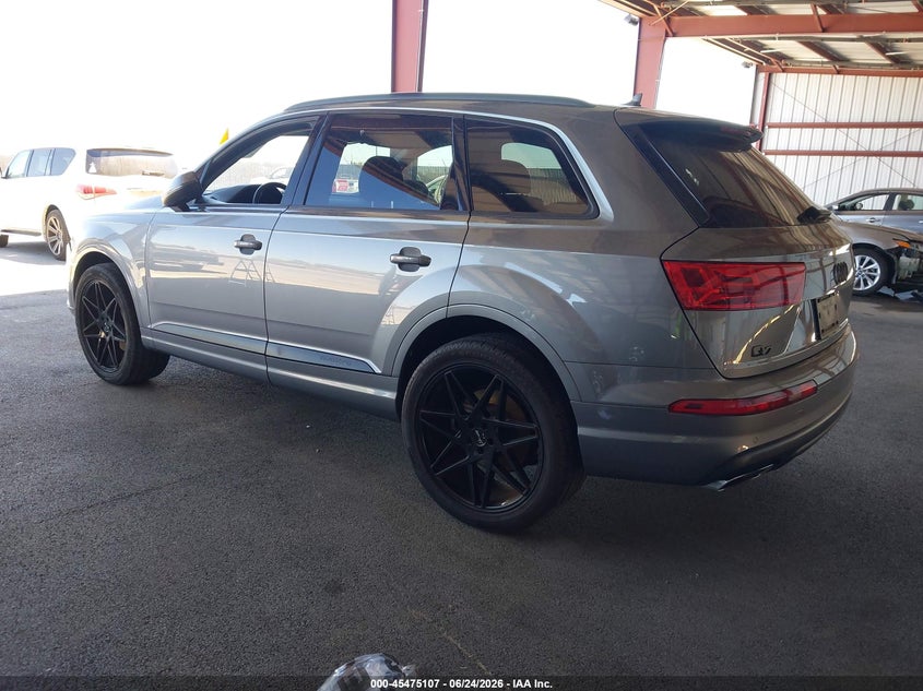 2017 Audi Q7 VIN WA1LHAF75HD045188 IAAI salvage auction — NORMAL WEAR, Clear - Dealer Only (California), sold $4,150 on 2026-07-07 (photo 3)