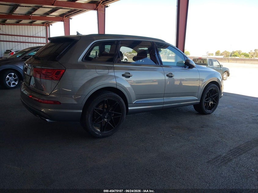 2017 Audi Q7 VIN WA1LHAF75HD045188 IAAI salvage auction — NORMAL WEAR, Clear - Dealer Only (California), sold $4,150 on 2026-07-07 (photo 4)