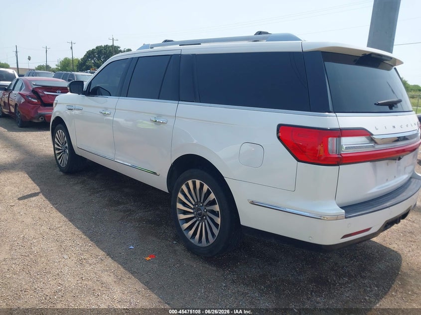 2019 Lincoln Navigator VIN 5LMJJ3LT1KEL12187 IAAI salvage auction — NORMAL WEAR, Original (Texas), sold $10,750 on 2026-07-21 (photo 3)
