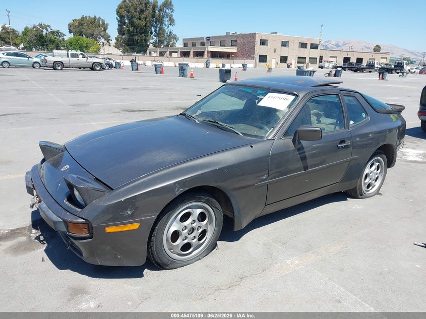 1985 Porsche 944 VIN WP0AA0946FN472206 IAAI salvage auction — NORMAL WEAR, Clear - Dealer Only (California), sold $350 on 2026-07-29 (photo 2)
