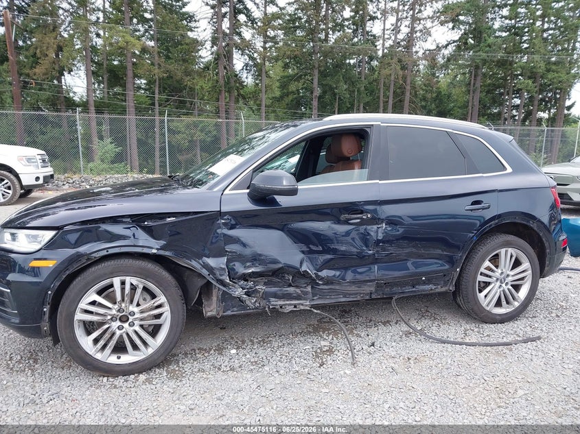 2018 Audi Q5 VIN WA1BNAFY9J2129741 IAAI salvage auction — SIDE, Bill Of Sale (Washington), sold $5,300 on 2026-07-24 (photo 6)