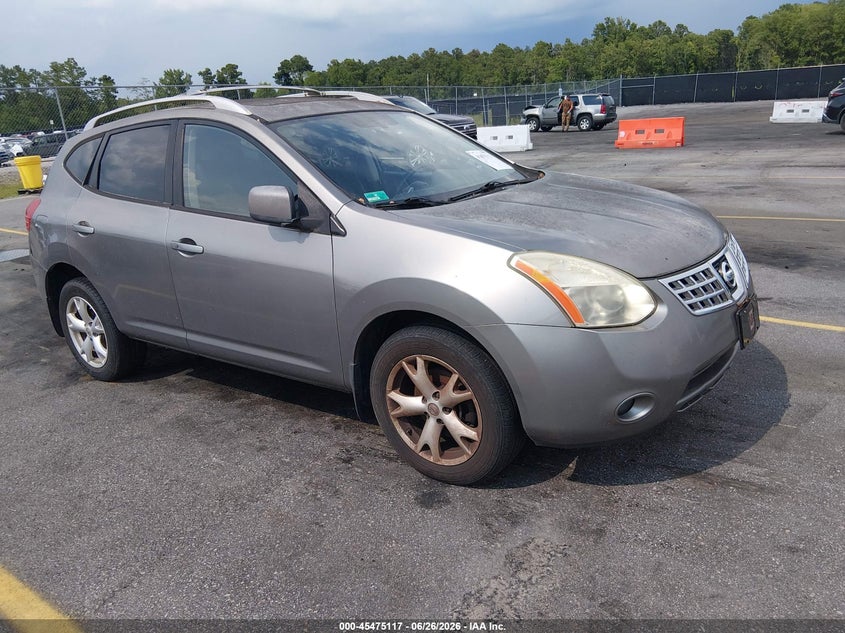 2009 Nissan Rogue VIN JN8AS58V49W177094 IAAI salvage auction — NORMAL WEAR, Clear (South Carolina), sold $225 on 2026-07-08 (photo 1)