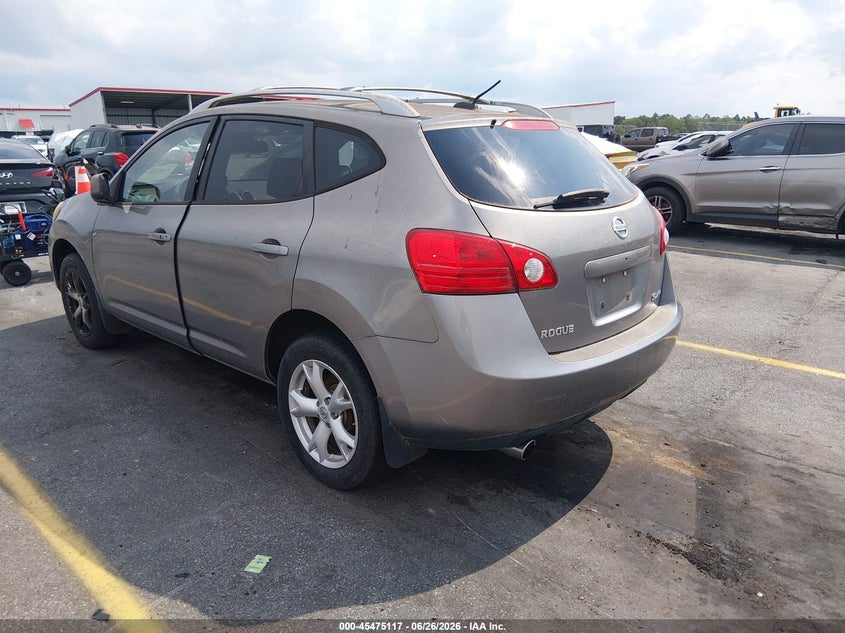 2009 Nissan Rogue VIN JN8AS58V49W177094 IAAI salvage auction — NORMAL WEAR, Clear (South Carolina), sold $225 on 2026-07-08 (photo 3)