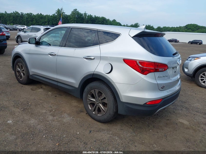 2014 Hyundai Santa fe VIN 5XYZTDLB7EG199018 IAAI salvage auction — NORMAL WEAR, Clear (Massachusetts), sold $1,550 on 2026-07-10 (photo 3)