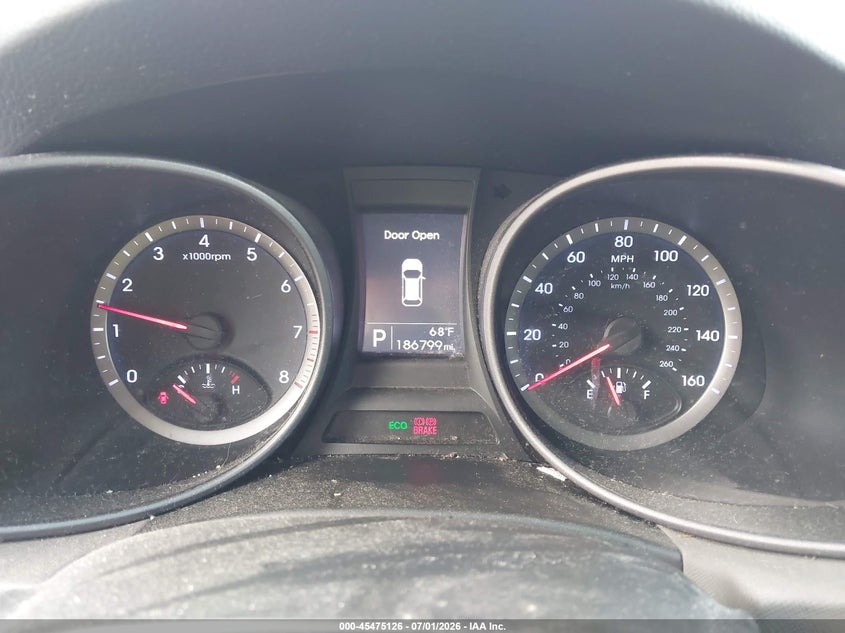 2014 Hyundai Santa fe VIN 5XYZTDLB7EG199018 IAAI salvage auction — NORMAL WEAR, Clear (Massachusetts), sold $1,550 on 2026-07-10 (photo 7)