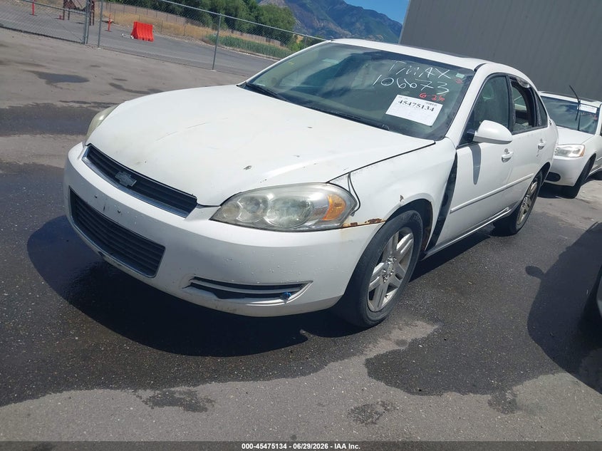 2006 Chevrolet Impala VIN 2G1WC581569106673 IAAI salvage auction — NORMAL WEAR, Rebuilt/Restored (Utah), sold $275 on 2026-07-09 (photo 2)