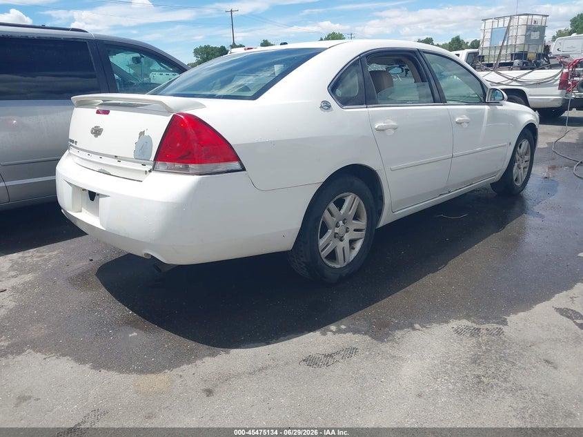 2006 Chevrolet Impala VIN 2G1WC581569106673 IAAI salvage auction — NORMAL WEAR, Rebuilt/Restored (Utah), sold $275 on 2026-07-09 (photo 4)