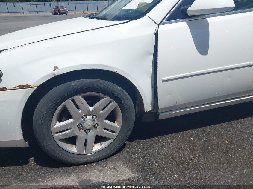 2006 Chevrolet Impala VIN 2G1WC581569106673 IAAI salvage auction — NORMAL WEAR, Rebuilt/Restored (Utah), sold $275 on 2026-07-09 (photo 6)