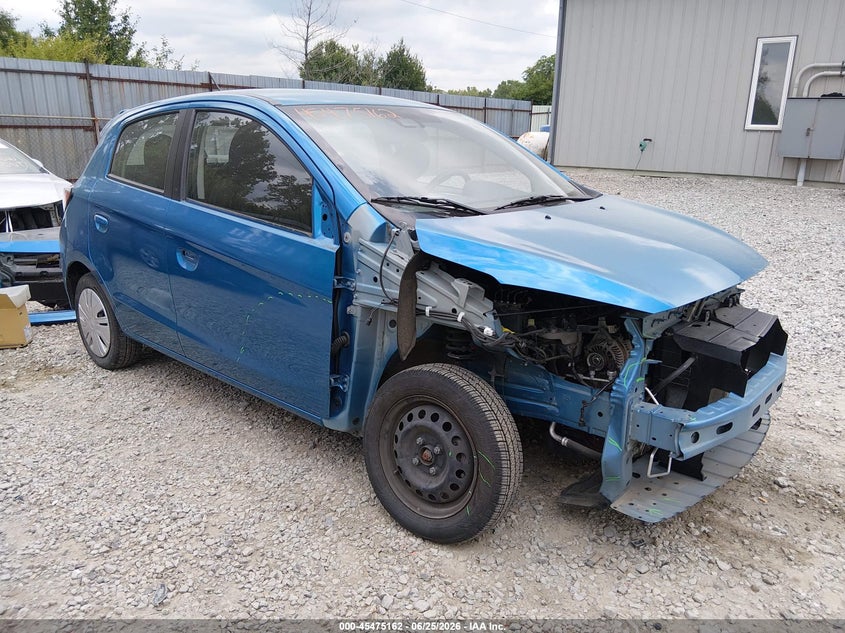 2024 Mitsubishi Mirage VIN ML32AUHJ9RH003376 IAAI salvage auction — FRONT END, Salvage (Ohio), sold $2,050 on 2026-07-29 (photo 1)