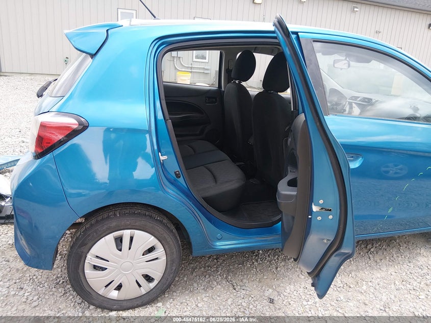 2024 Mitsubishi Mirage VIN ML32AUHJ9RH003376 IAAI salvage auction — FRONT END, Salvage (Ohio), sold $2,050 on 2026-07-29 (photo 8)