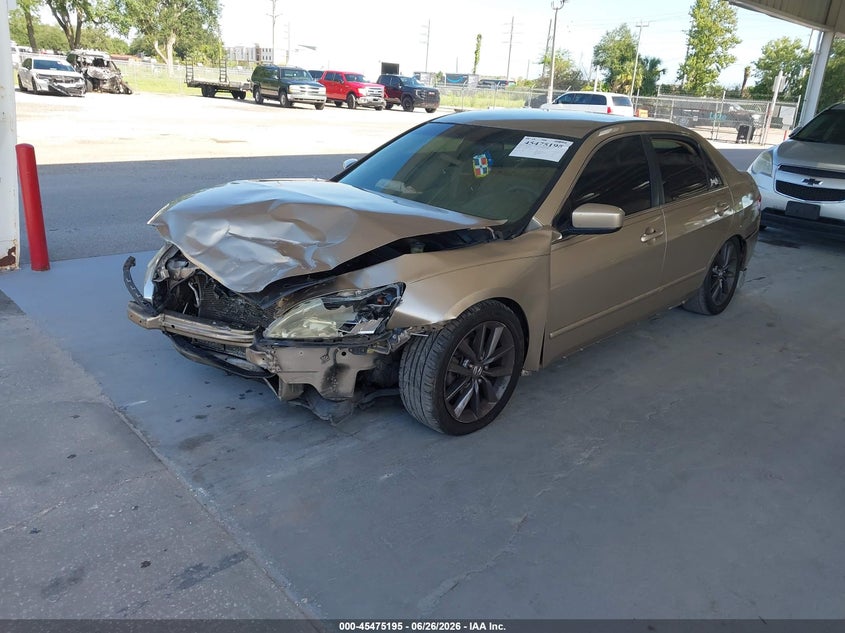 2003 Honda Accord VIN 1HGCM56323A071782 IAAI salvage auction — FRONT END, Rebuildable (Florida), sold $300 on 2026-07-18 (photo 2)