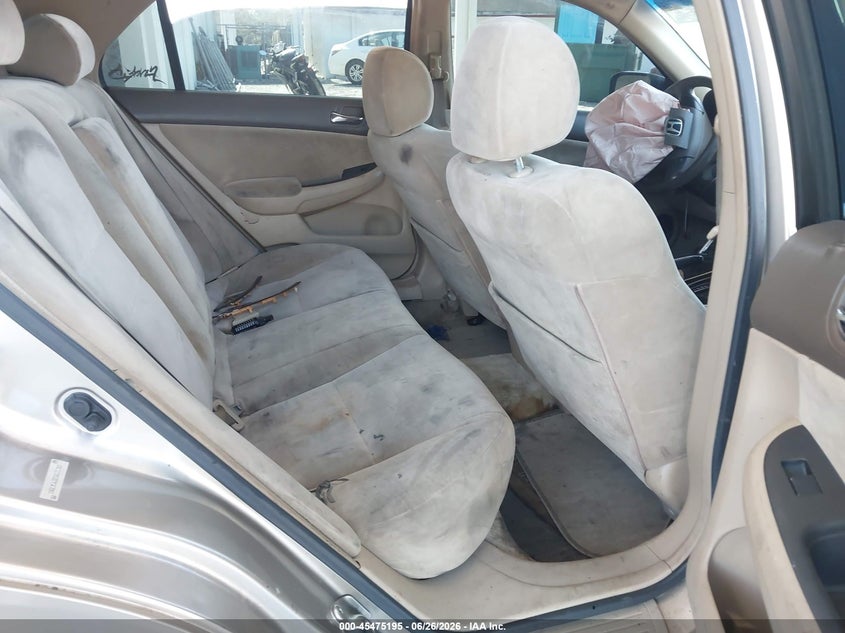 2003 Honda Accord VIN 1HGCM56323A071782 IAAI salvage auction — FRONT END, Rebuildable (Florida), sold $300 on 2026-07-18 (photo 8)