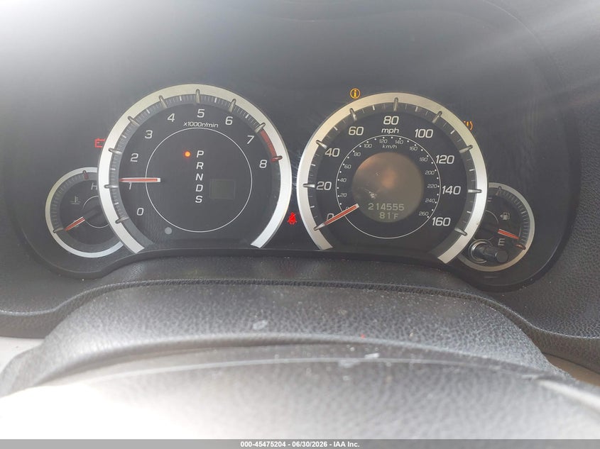 2010 Acura Tsx VIN JH4CU2F65AC020445 IAAI salvage auction — NORMAL WEAR, Clear (New Jersey), sold $625 on 2026-07-29 (photo 7)