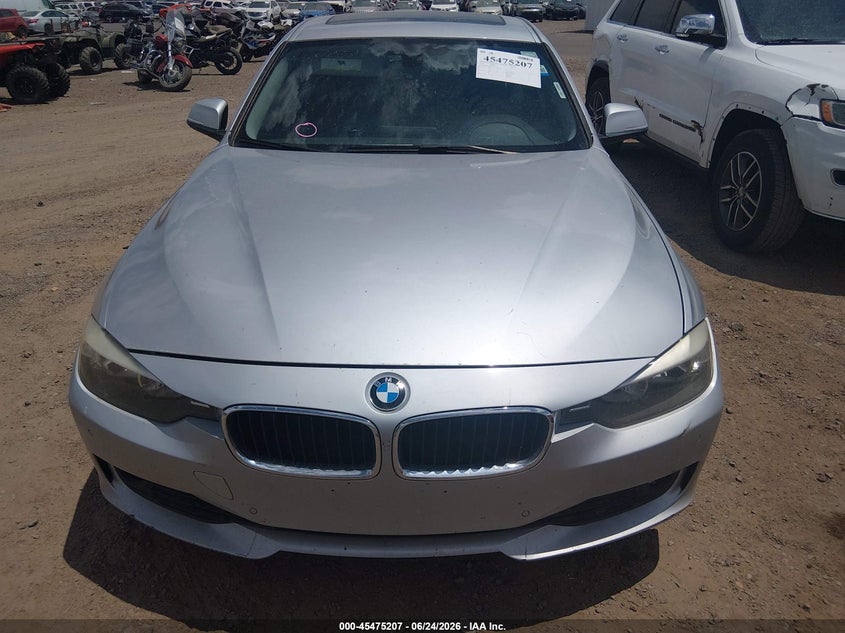2014 BMW 3er VIN WBA3C1C5XEK113514 IAAI salvage auction — ENGINE DAMAGE, Nrc Lienholder Repossession Paperwork (Arizona), sold $325 on 2026-07-07 (photo 6)