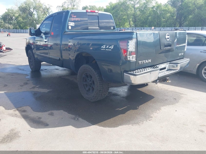 2004 Nissan TITAN VIN 1N6AA06B94N519872 IAAI salvage auction — NORMAL WEAR, Clear (Utah), sold $350 on 2026-07-09 (photo 3)