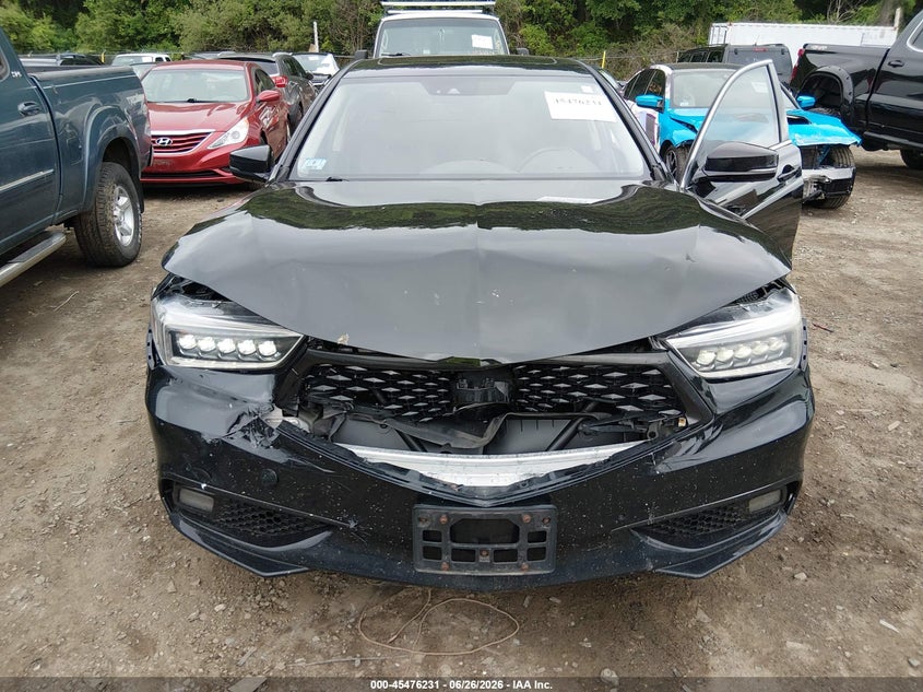 2019 Acura Tlx VIN 19UUB3F88KA001454 IAAI salvage auction — FRONT END, Salvage (Massachusetts), sold $2,550 on 2026-07-28 (photo 6)