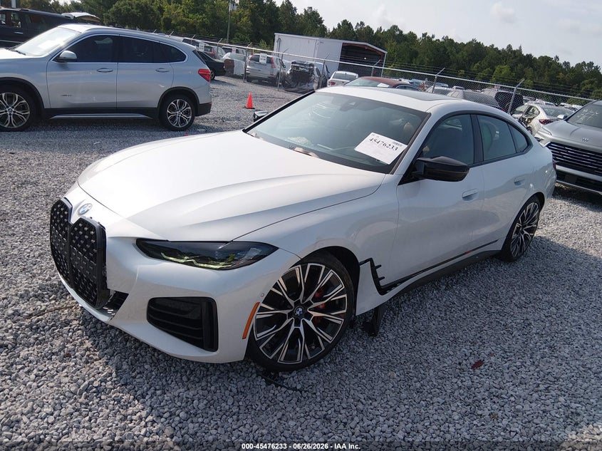 2022 BMW 4er VIN WBA13AW06NFM60239 IAAI salvage auction — LEFT SIDE, Salvage (Alabama), sold $16,200 on 2026-07-30 (photo 2)