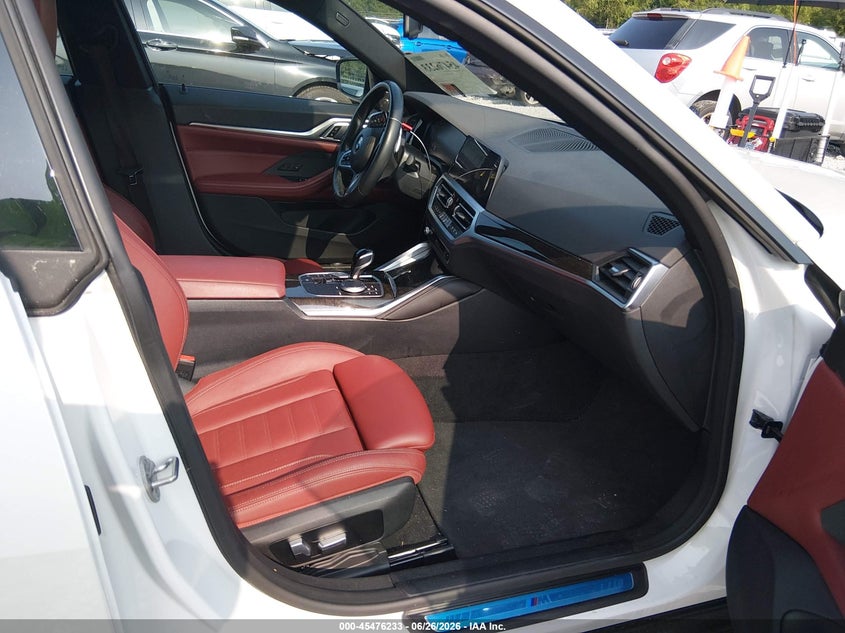 2022 BMW 4er VIN WBA13AW06NFM60239 IAAI salvage auction — LEFT SIDE, Salvage (Alabama), sold $16,200 on 2026-07-30 (photo 5)