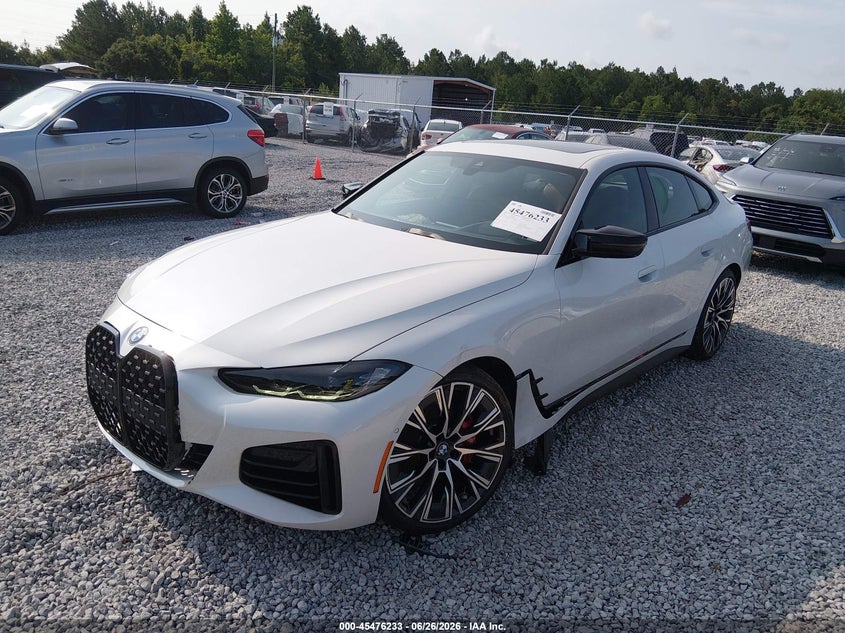 2022 BMW 4er VIN WBA13AW06NFM60239 IAAI salvage auction — LEFT SIDE, Salvage (Alabama), sold $16,200 on 2026-07-30 (photo 6)