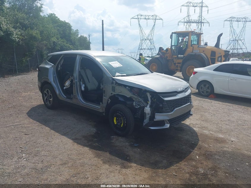 2025 Kia Sportage VIN KNDPUCDF0S7380938 — IAAI salvage auction photo