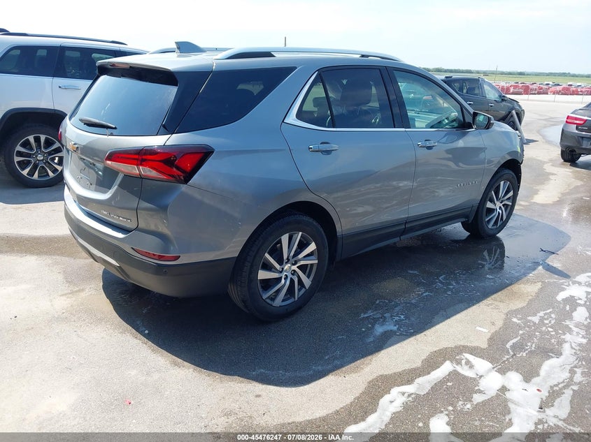 2023 Chevrolet Equinox VIN 3GNAXXEGXPL120438 IAAI salvage auction — FRONT END, Salvage Title, sold $8,300 on 2026-07-30 (photo 4)
