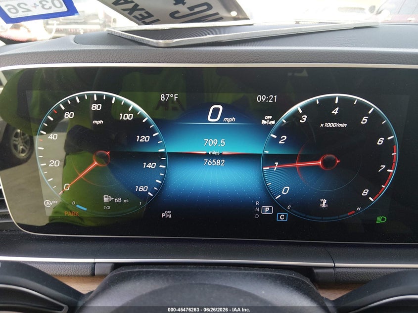 2021 Mercedes-benz Gle VIN 4JGFB4JE2MA457667 IAAI salvage auction — FRONT END, Wait Title, sold $21,700 on 2026-08-29 (photo 7)