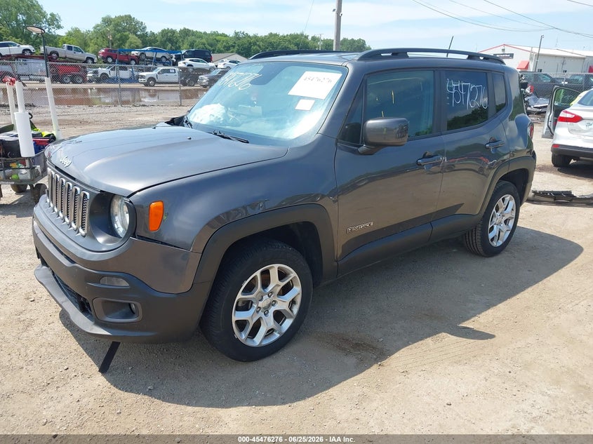 2018 Jeep Renegade VIN ZACCJBBB8JPJ44876 IAAI salvage auction — SIDE, Clear (Indiana), sold $925 on 2026-07-22 (photo 2)