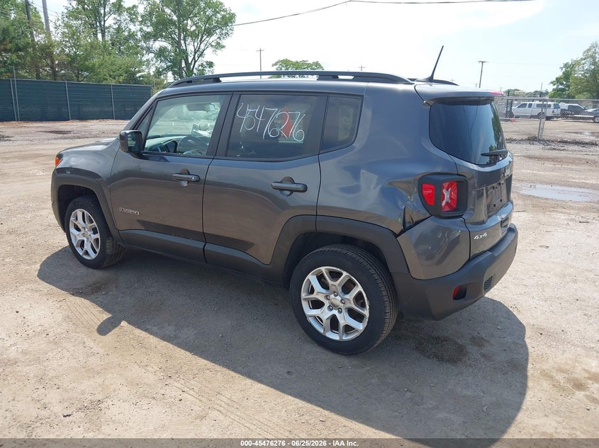 2018 Jeep Renegade VIN ZACCJBBB8JPJ44876 IAAI salvage auction — SIDE, Clear (Indiana), sold $925 on 2026-07-22 (photo 3)