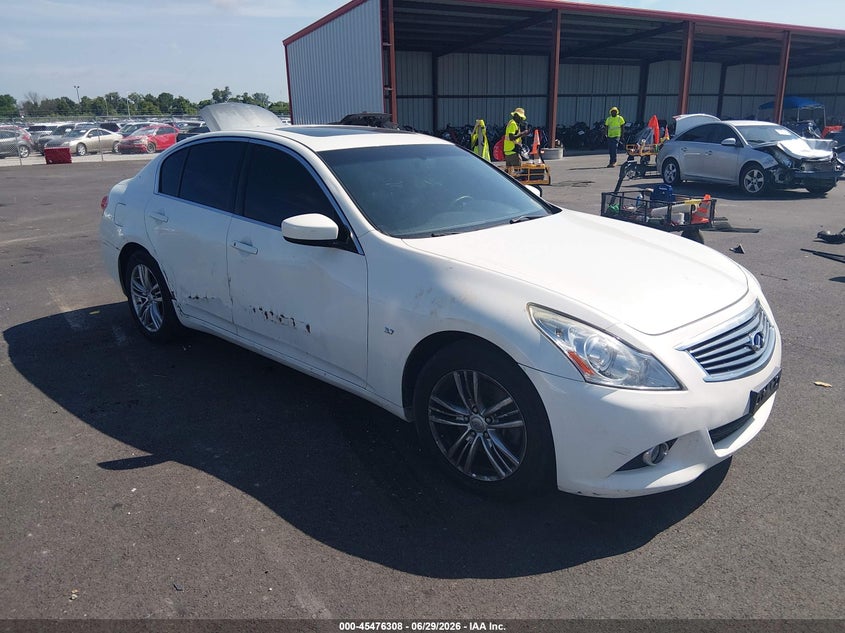 2015 Infiniti Q40 VIN JN1CV6ARXFM521214 IAAI salvage auction — NORMAL WEAR, Salvage (Illinois), sold $350 on 2026-07-28 (photo 1)