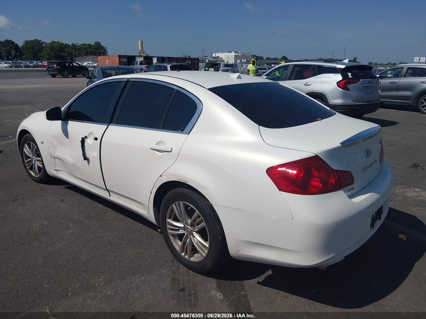2015 Infiniti Q40 VIN JN1CV6ARXFM521214 IAAI salvage auction — NORMAL WEAR, Salvage (Illinois), sold $350 on 2026-07-28 (photo 3)
