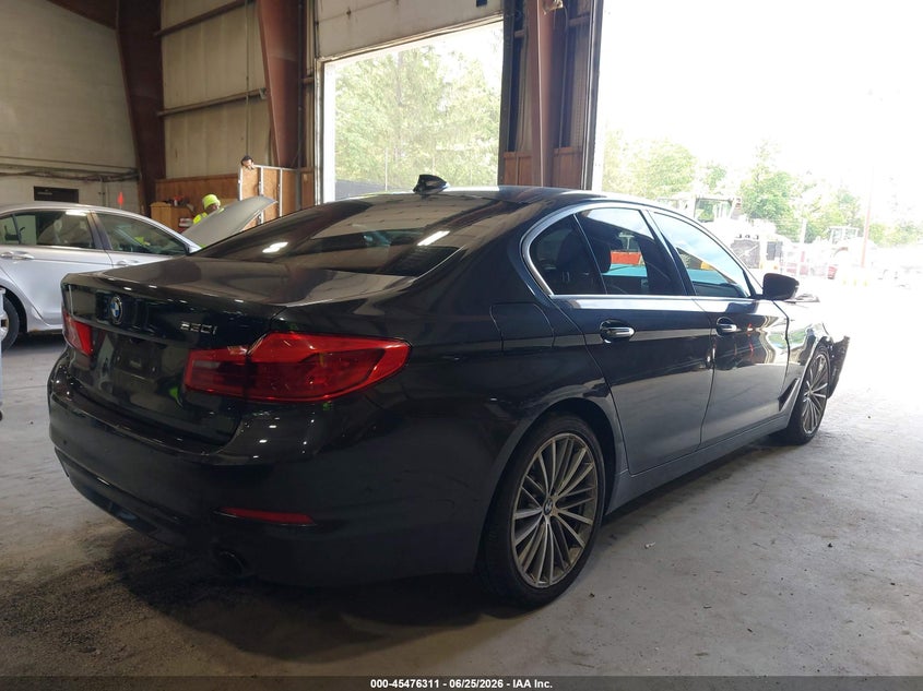2017 BMW 5er VIN WBAJA5C3XHG456012 IAAI salvage auction — FRONT END, Mv-907A (New York), sold $6,475 on 2026-07-08 (photo 4)