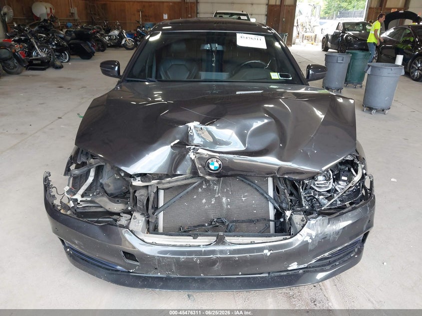 2017 BMW 5er VIN WBAJA5C3XHG456012 IAAI salvage auction — FRONT END, Mv-907A (New York), sold $6,475 on 2026-07-08 (photo 6)