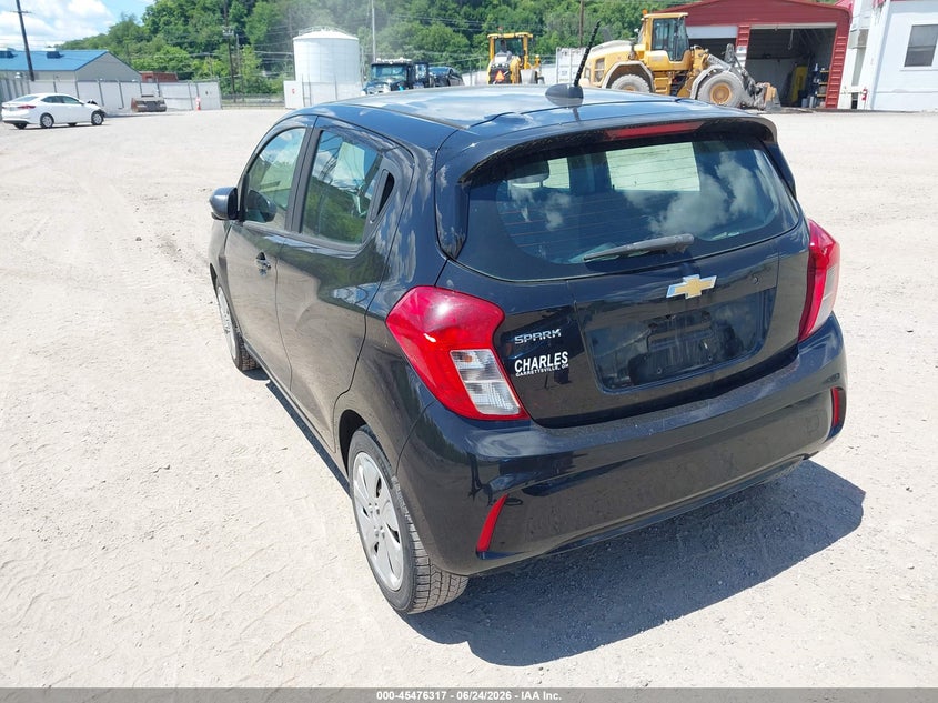 2018 Chevrolet Spark VIN KL8CB6SA3JC420943 IAAI salvage auction — LEFT FRONT, Salvage (Pennsylvania), sold $1,050 on 2026-07-07 (photo 3)