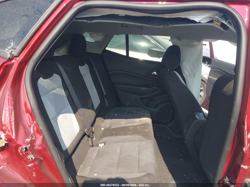 2025 Chevrolet Trax VIN KL77LFEP7SC009971 IAAI salvage auction — LEFT & RIGHT, Salvage (Tennessee), sold $525 on 2026-07-28 (photo 8)