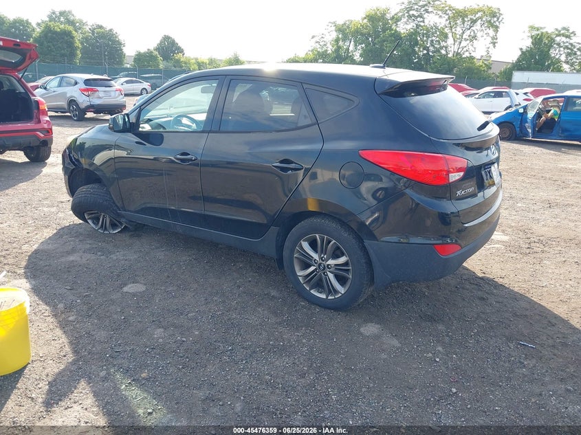 2014 Hyundai Tucson VIN KM8JT3AF3EU946119 IAAI salvage auction — FRONT END, Salvage Title, sold $1,800 on 2026-07-17 (photo 3)