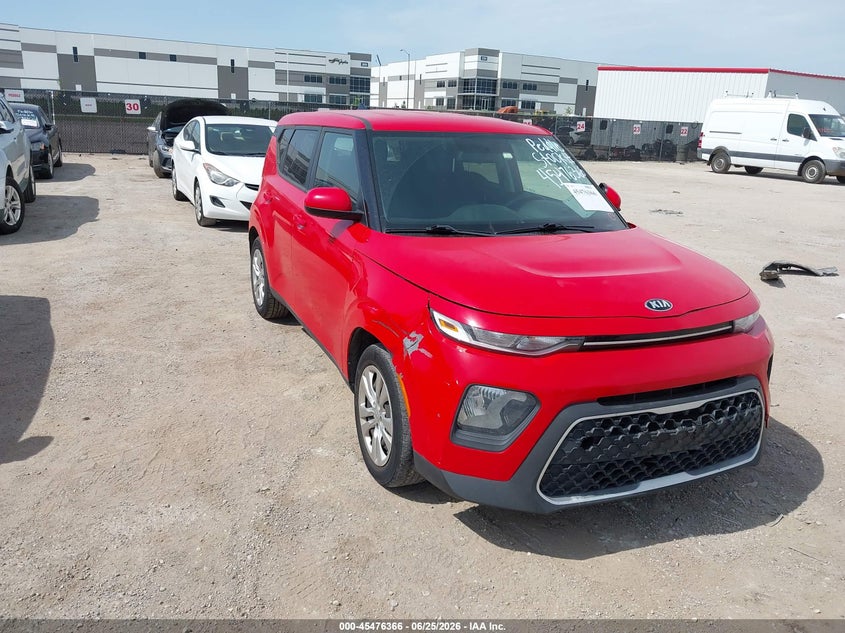 2020 Kia Soul VIN KNDJ23AU0L7063340 IAAI salvage auction — NORMAL WEAR, Original (Texas), sold $2,225 on 2026-07-28 (photo 1)