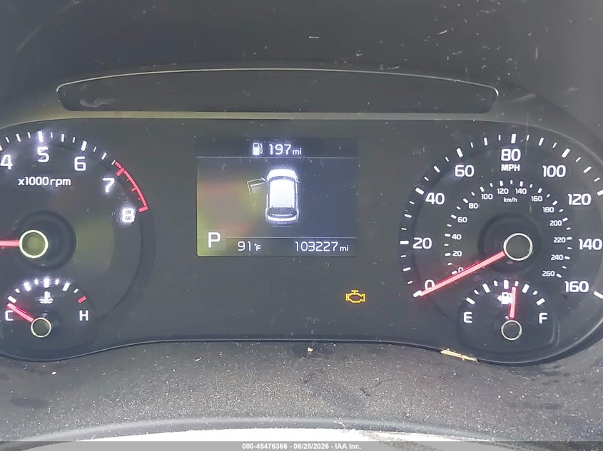 2020 Kia Soul VIN KNDJ23AU0L7063340 IAAI salvage auction — NORMAL WEAR, Original (Texas), sold $2,225 on 2026-07-28 (photo 7)