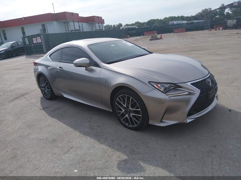 2015 Lexus Rc VIN JTHSE5BC0F5003053 IAAI salvage auction — FRONT END, Salvage Title, sold $5,100 on 2026-07-23 (photo 1)