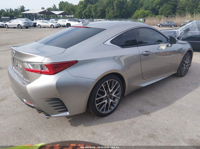 2015 Lexus Rc VIN JTHSE5BC0F5003053 IAAI salvage auction — FRONT END, Salvage Title, sold $5,100 on 2026-07-23 (photo 4)