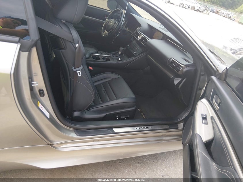 2015 Lexus Rc VIN JTHSE5BC0F5003053 IAAI salvage auction — FRONT END, Salvage Title, sold $5,100 on 2026-07-23 (photo 5)