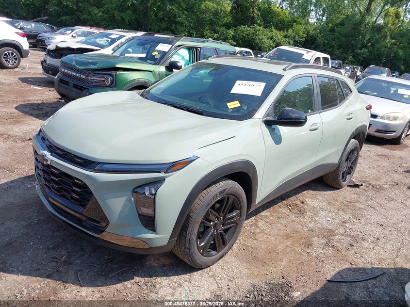 2024 Chevrolet Trax VIN KL77LKE2XRC215700 IAAI salvage auction — RIGHT FRONT, Salvage (Ohio), sold $5,300 on 2026-07-21 (photo 2)