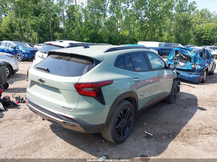2024 Chevrolet Trax VIN KL77LKE2XRC215700 IAAI salvage auction — RIGHT FRONT, Salvage (Ohio), sold $5,300 on 2026-07-21 (photo 4)